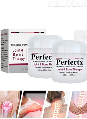 MELODINE Perfectx collagen joint, muscles & bone pain relief fast act body cream (100g) Cream(2 x 499.5 g)
