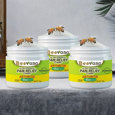 ACTIWOW BeeVana Natural Relief for Sore Arms & Legs Pack of 3 Cream(3 x 16.67 g)