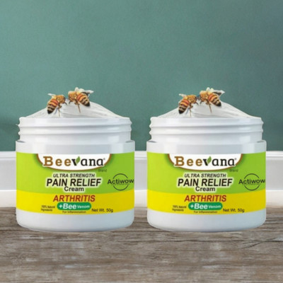 ACTIWOW BeeVana Relief for Sore Muscles After Physical Activity Pack of 2 Cream(2 x 25 g)