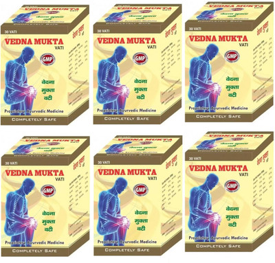 Quickbits Life Care Herbal & Ayurvedics Vedna Mukta Vati, Tablets(6 x 30 Units)
