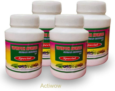 ACTIWOW Vidyapith Sugar Powder for Healthy Metabolic Function Pack of 4 A02 Powder(4 x 100 g)