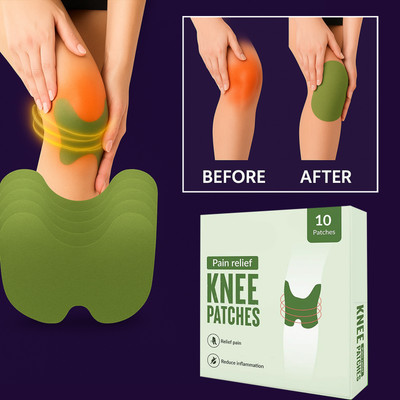 nandurba Ayurvedic Knee Pain Patch – Heat Plaster for Muscle & Joint Relief Plaster & Patch(10 x 10 g)