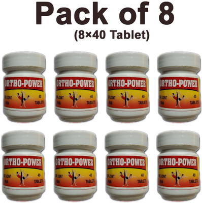 JRA Cure Ayurvedic Ortho Power pack of 8 Tablets(8 x 40 Units)