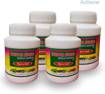 ACTIWOW Vidyapith Sugar Powder for Enhancing Insulin Sensitivity Pack of 4 A01 Powder(4 x 100 g)