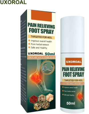 uxoroal Cooling Spray for Foot Swelling & Pain – Fast Action Liquid(50 ml)