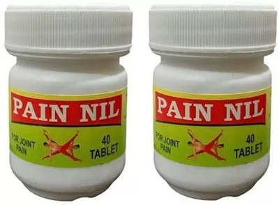 Vrukie PAIN NIL 40 TABLETS 2 PACK (80 Units) Tablets (2 x 40 Units) Tablets(2 x 40 Units)