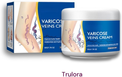 Trulora Varicose Veins Cream with Leg Patch Combo Cream(50 g)