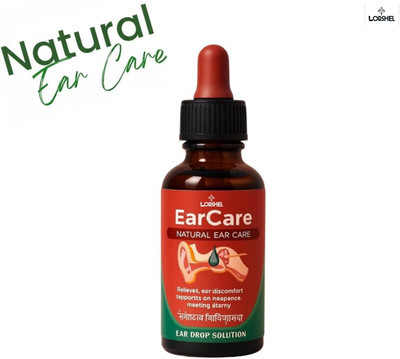LORSHEL Earcare Natural Ear Infection Relief - Herbal Oil for Professional Care Liquid(30 ml)