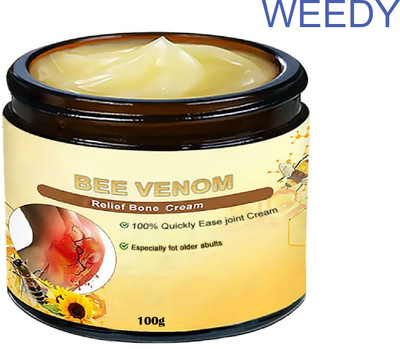 WEEDY Bee Venom Natural Cream for Bone & Joint Pain Recovery Cream(100 g)