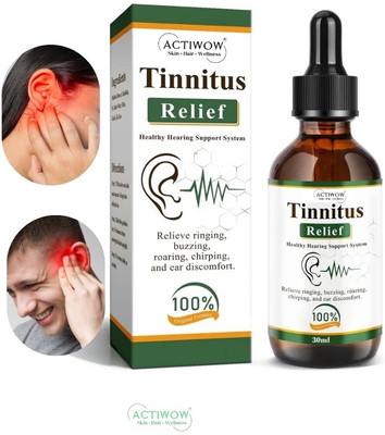 ACTIWOW Tinnitus Relief Ear Calm Herbal Capsules Liquid(30 ml)