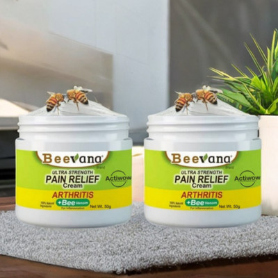 Bee Venom Quick Relief for Sore & Stiff Legs Pack of 2 Cream(2 x 50 g)