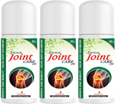 Zenius Joint Care Oil for joint pain relief oil | joint support Liquid(3 x 60 ml)