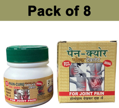 JRA Cure Pain cure gold tablet-40 Tablets (pack of 8) Tablets(8 x 40 Units)