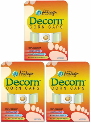 Amrutanjan Corn Caps 4 Units X 8 Packs Plaster & Patch(8 x 4 Patches)
