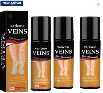 BIFRRUTANT vericose vein spray daily therapy for swollen veins and tired legs Spray(3 x 50 ml)