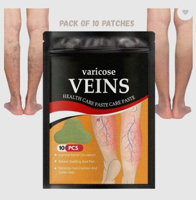BIFRRUTANT varicose veins patches with targeted herbal absorption Plaster & Patch(10 x 1 g)