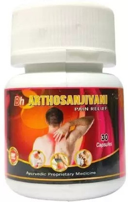 ARTHOSANJIVANI bh Ayurvedic 60 Capsule For Joint Pain, Artharitis, Knee Pain Capsules(2 x 30 Units)