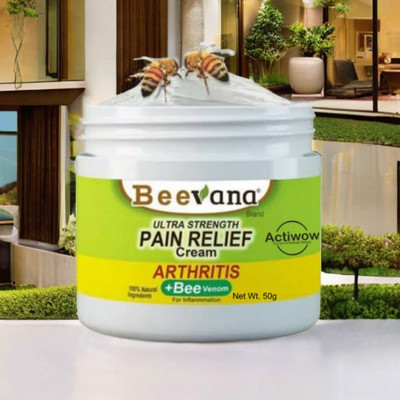 Bee Venom Fast Pain Relief for Muscle Spasms & Tension Cream(50 g)