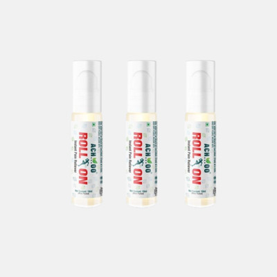 ACH...OO Roll ON Instant Pain Reliever Liquid(3 x 12 g)