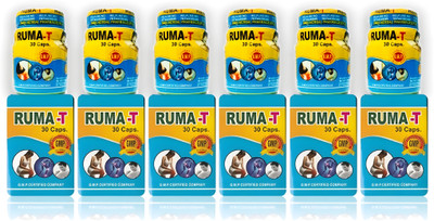 NAWAZ ENTERPRISE RUMA T CAPSULE PACK OF 6 Capsules (6 x 30 Units) Capsules(6 x 30 Units)