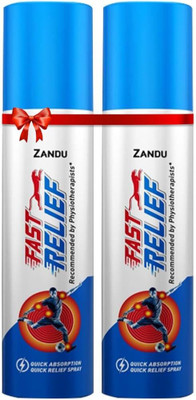 ZANDU Fast Relief Pain Relief Spray Ultra Strong 15ml pack of 2 Spray(2 x 7.5 ml)
