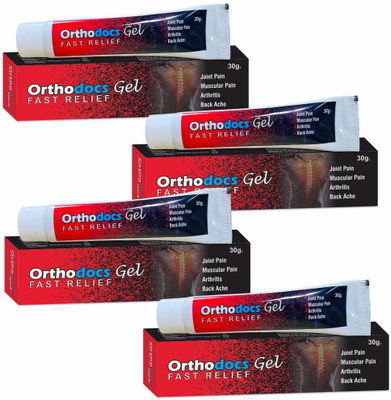 ORTHODOCS Back Ache Gel 30 Gm(Pack of 2) Gel(4 x 30 g)