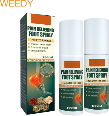 Prefetto COSMO Ayurvedic Spray for Foot Stress - 2 Pc Liquid(2 x 100 ml)