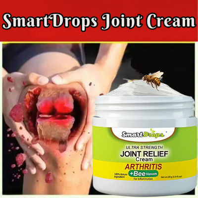 smartdrops Bee Venom Joint and Bone Extra Strength Pain, effective relief Cream(50 g)