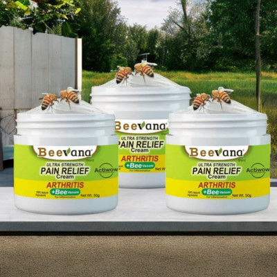 ACTIWOW BeeVana Cream for Inflammation & Muscle Pain Pack of 3 Cream(3 x 16.67 g)