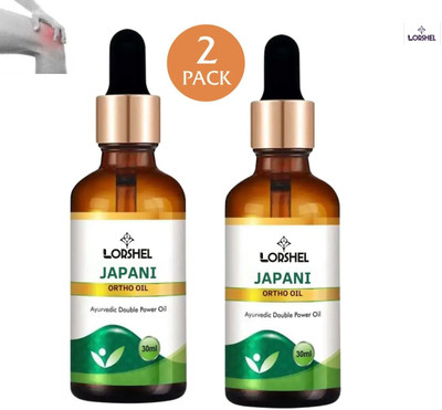 LORSHEL Japani Oil Original - Joint & Muscle Support, Trusted Remedy, Body Wellness Liquid(2 x 30 ml)