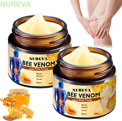 nureva All-Natural Pain Balm with Bee Venom – 100g Cream(2 x 100 g)