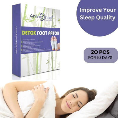 Amazheal Detox Foot patches, Cleansing Toxin Remover Foot Patch Plaster & Patch(20 Patches)