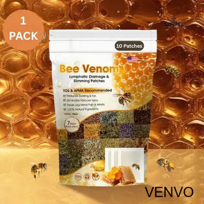 venvo Bee Venom Foot Patch Total Calm Pack of 1 Plaster & Patch(10 x 1 Patches)