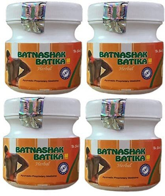 Vrukie Ayurvedic formula medicine Batnashak batika PACK OF 4 Tablets(4 x 60 Units)