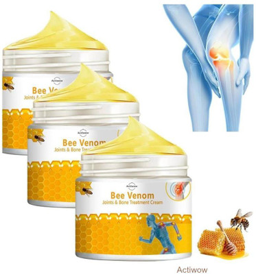 ACTIWOW Bee Venom Pain Relief Joints And Shoulders Pain Cream Cream(3 x 33.33 g)