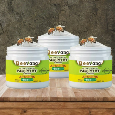 ACTIWOW BeeVana Relief Cream for Tendon & Ligament Recovery Pack of 3 Cream(3 x 16.67 g)