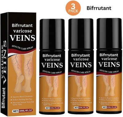 BIFRRUTANT vericose vein spray south moon quick absorbing swelling relief Liquid(3 x 50 ml)