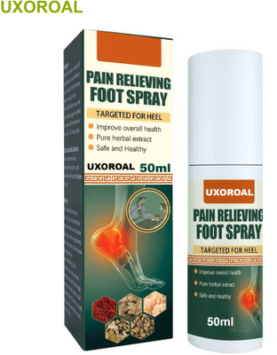 uxoroal Fast Acting Foot Spray – Swelling & Ache Relief Liquid(50 ml)