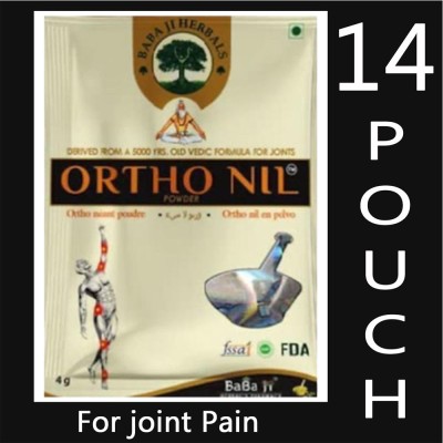 JRA Cure Ortho Nil Powder Baba Herbal For Joint Pain Relief Powder(14 x 1 Units)