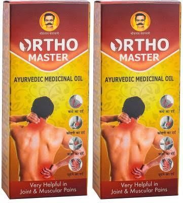 Ortho Master Ayurvedic Pain Relief Oil Combo (Pack of 2) Liquid(2 x 100 ml)