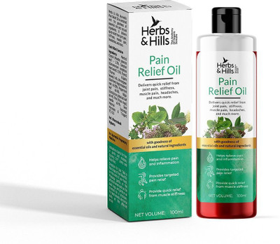 Herbs & hills Pain Relief Oil 100ml Liquid(100 ml)