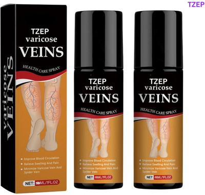 TZEP vericose vein spray cooling action for fast leg recovery Spray(2 x 30 ml)