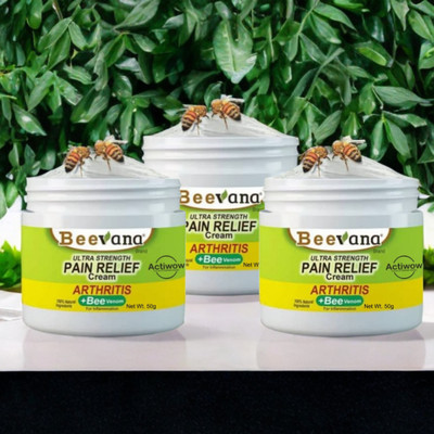 ACTIWOW BeeVana Fast Pain Relief for Joints & Muscles Pack of 3 Cream(3 x 16.67 g)