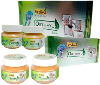 Orthayu Balm Ayurvedic Orthayu Ultra Power Balm 4 pack Balm(4 x 100 g)