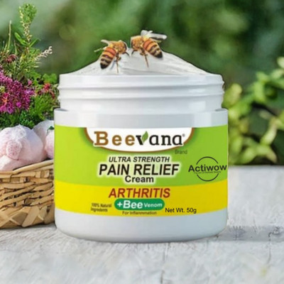 Bee Venom Cream for Fast & Natural Pain Relief Cream(50 g)