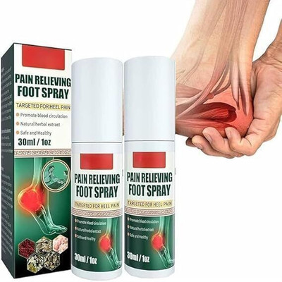 LIONIQUE pain relieving foot spray soothing spray reduces swelling in hot arches Spray(2 x 50 ml)