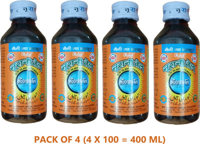noorani Tel (PACK OF 4) 400 ML Liquid(4 x 100 ml)