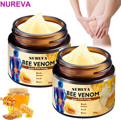 nureva Bee Venom Pain Cream for Active Professionals – 100g Cream(2 x 100 g)