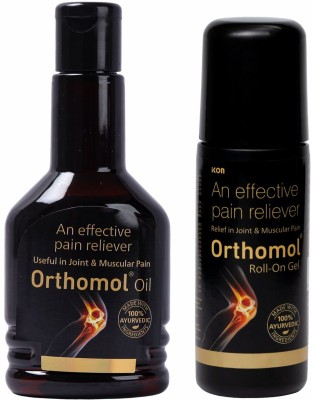 Orthomol Oil 100 ml and Gel Roll-On 75 gm Gel(224 g)