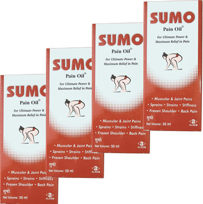 NG MART NG SUMO PAIN RELIEF OIL PACK OF - 4 Liquid(4 x 50 ml)